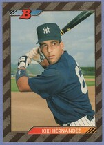 1992 Bowman Base Set #637 Kiki Hernandez
