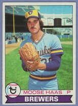 1979 Topps Base Set #448 Moose Haas