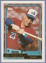 1992 Topps Gold #343 John Vander Wal