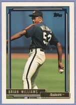 1992 Topps Gold #787 Brian Williams