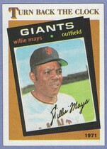 1986 Topps Base Set #403 Willie Mays