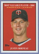 2025 Topps Update Most Valuable #MV-21 Justin Morneau