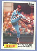 1984 Topps Base Set #1 Steve Carlton