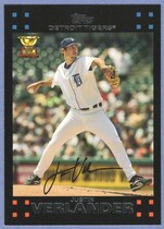 2007 Topps Base Set Series 1 #160 Justin Verlander