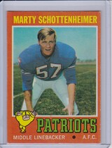 1971 Topps Base Set #3 M. Schottenheimer C