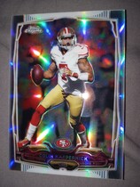 2014 Topps Chrome Refractor #56 Colin Kaepernick