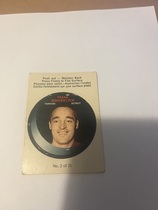 1968 O-Pee-Chee OPC Puck Stickers #2 Frank Mahovlich