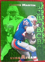 1996 SkyBox Impact VersaTeam #6 Curtis Martin