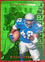 1996 SkyBox Impact VersaTeam #9 Chris Warren