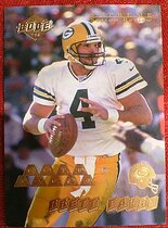 1998 Collectors Edge Supreme Season Review Gold Ingot #64 Brett Favre