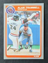 1985 Fleer Base Set #23 Alan Trammell