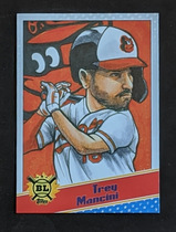 2020 Topps Big League Star Caricature Reproductions #SCO-TM Trey Mancini