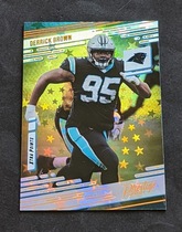 2021 Panini Prestige Xtra Points Astral #80 Derrick Brown