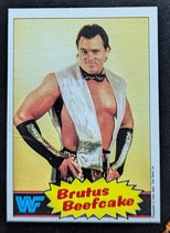 1985 Topps WWF #10 Brutus Beefcake