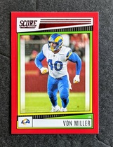 2022 Score Red #158 Von Miller