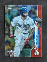 2020 Topps Opening Day Red Foil Target #14 Alex Verdugo