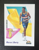 1991 SkyBox Base Set #438 Marcus Liberty
