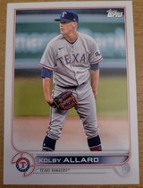 2022 Topps Update #US122 Kolby Allard