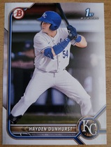 2022 Bowman Draft #BD-44 Hayden Dunhurst