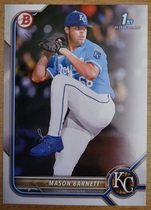 2022 Bowman Draft #BD-172 Mason Barnett