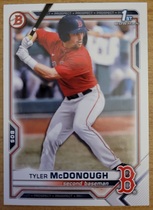 2021 Bowman Draft #BD-3 Tyler Mcdonough