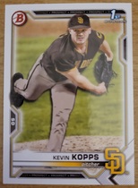 2021 Bowman Draft #BD-7 Kevin Kopps