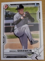 2021 Bowman Draft #BD-21 Brooks Gosswein