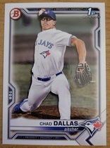 2021 Bowman Draft #BD-23 Chad Dallas