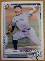 2021 Bowman Draft #BD-24 Brock Selvidge