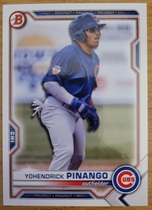 2021 Bowman Draft #BD-25 Yohendrick Pinango