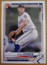 2021 Bowman Draft #BD-27 Ryan Cusick