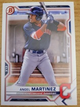2021 Bowman Draft #BD-34 Angel Martinez