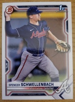 2021 Bowman Draft #BD-44 Spencer Schwellenbach