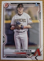 2021 Bowman Draft #BD-51 Chad Patrick