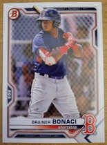 2021 Bowman Draft #BD-54 Brainer Bonaci