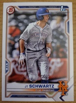 2021 Bowman Draft #BD-61 Jt Schwartz