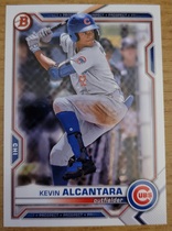 2021 Bowman Draft #BD-62 Kevin Alcantara