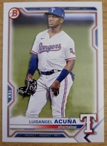 2021 Bowman Draft #BD-81 Luisangel Acuna
