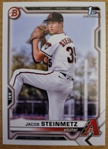 2021 Bowman Draft #BD-83 Jacob Steinmetz