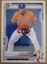 2021 Bowman Draft #BD-92 Pedro Leon