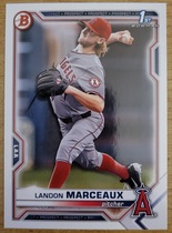 2021 Bowman Draft #BD-115 Landon Marceaux