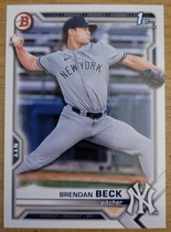 2021 Bowman Draft #BD-118 Brendan Beck