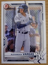 2021 Bowman Draft #BD-121 Alexander Vargas