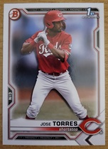 2021 Bowman Draft #BD-125 Jose Torres