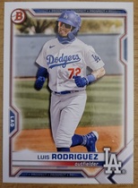 2021 Bowman Draft #BD-134 Luis Rodriguez