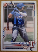 2021 Bowman Draft #BD-139 Maximo Acosta