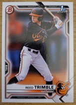 2021 Bowman Draft #BD-144 Reed Trimble