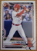 2021 Bowman Draft #BD-148 Ryan Holgate