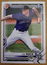 2021 Bowman Draft #BD-154 Joe Rock