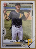 2021 Bowman Draft #BD-176 Shalin Polanco